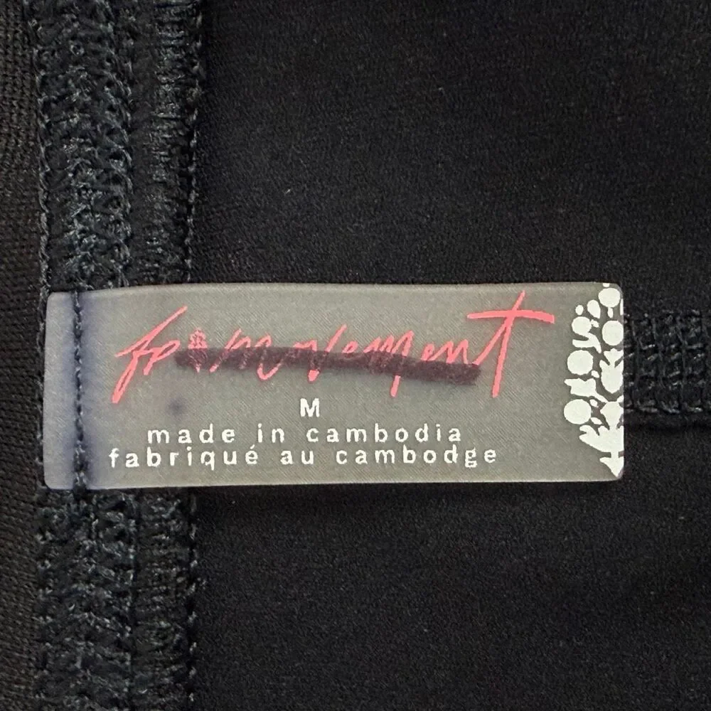 Free People Transcend Limits Skortie size medium Black